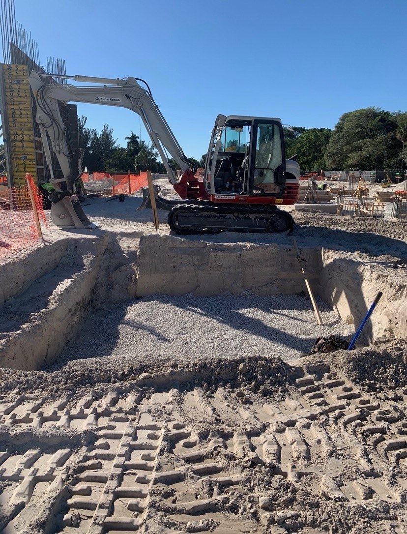 Site clearing and prep