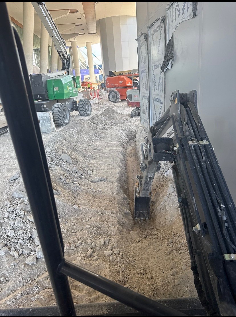 Site preparation work